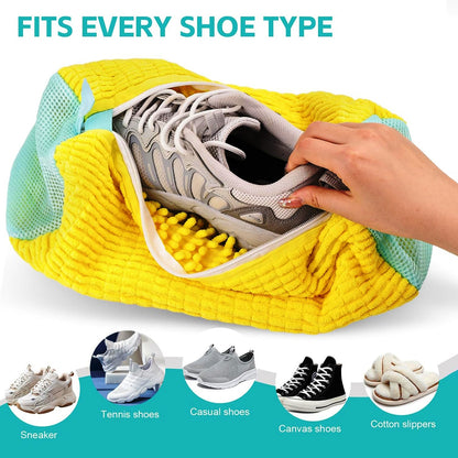 Shoes Washing Bag Reusable Laundry Net Machine Wash for All Shoe Types