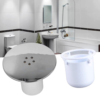 Shower Drain Trap Cover Shower Plughole Cover 115mm Plug Drain Replacement
