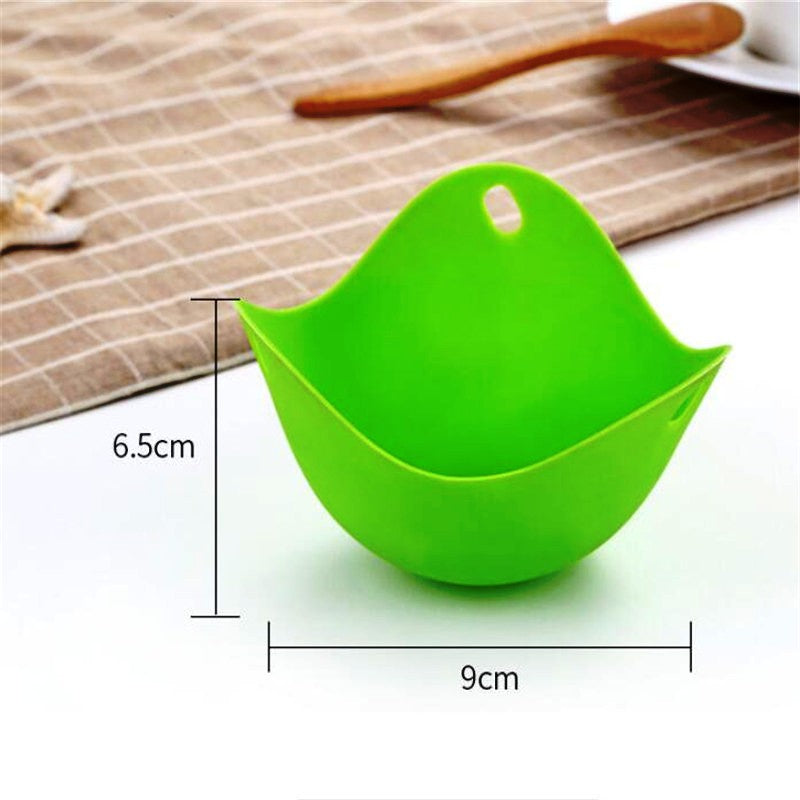 Egg Poacher Cups Silicone Poaching Pods Pan Poached Mould for Cooking eggs 4pcs