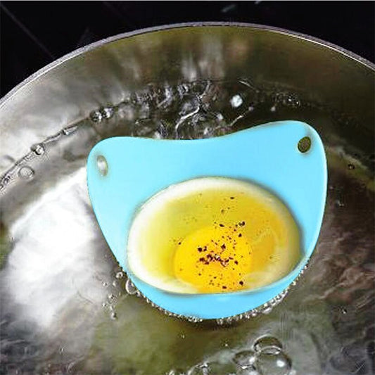 Egg Poacher Cups Silicone Poaching Pods Pan Poached Mould for Cooking eggs 4pcs