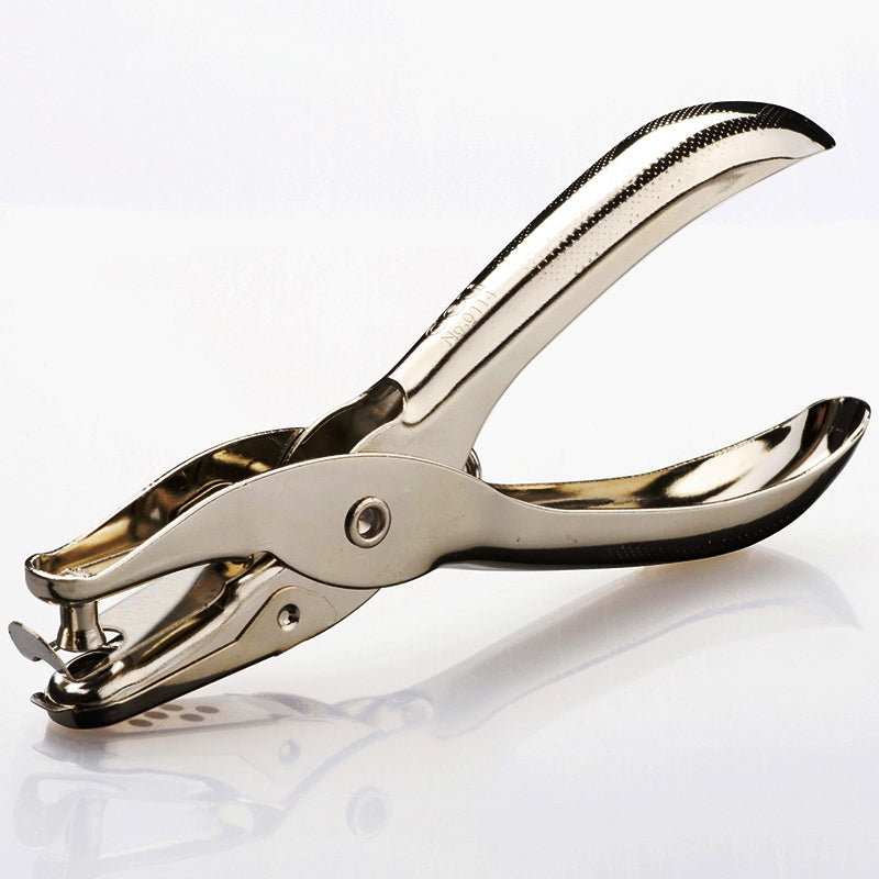 Puncher 6mm Manual Handheld Single Hole Puncher for Thick Paper A4 Sheets Cards
