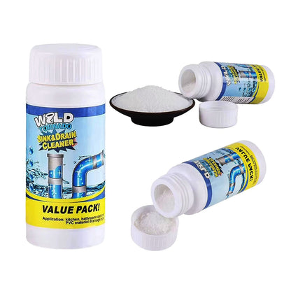 Powerful Sink Drain Cleaner Powder Fast Acting Toilet Sink Pipe Dredging Agent