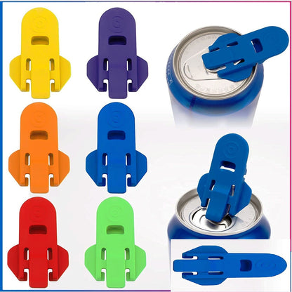 Can Opener 6pcs Fizzy Drink Soft Drink Top Ring Can Opener Cola Beer Can Opener