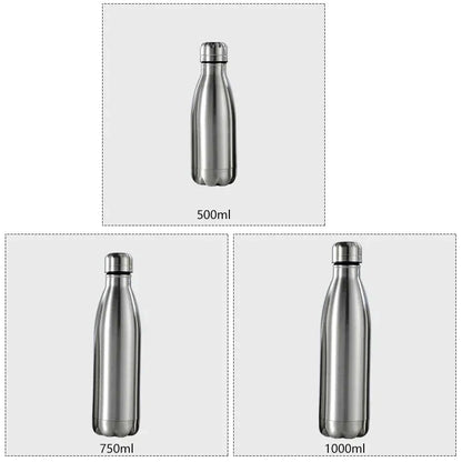 Water Bottle Stainless Steel Water Bottle Canteen Kettle Outdoor Camping Hiking