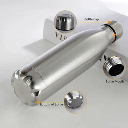 Water Bottle Stainless Steel Water Bottle Canteen Kettle Outdoor Camping Hiking