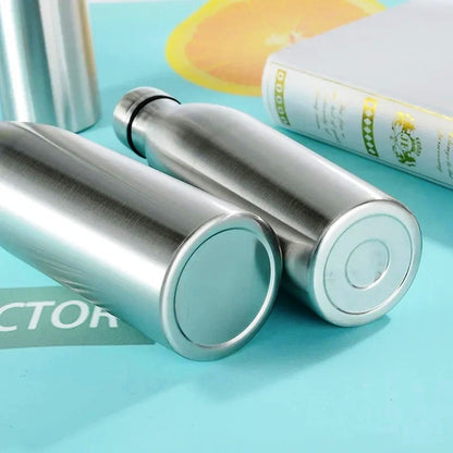 Water Bottle Stainless Steel Water Bottle Canteen Kettle Outdoor Camping Hiking