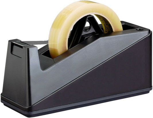 Tape Dispenser Heavy Duty Table Top Desktop 25mm Wide School Office shop Home