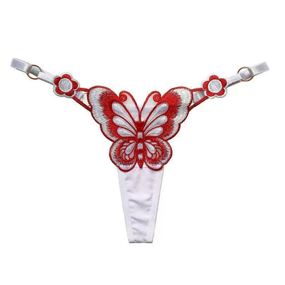 Thong Knicker Women G-String Mesh Pantie Adjustable Low Waist Underwear Euro Style