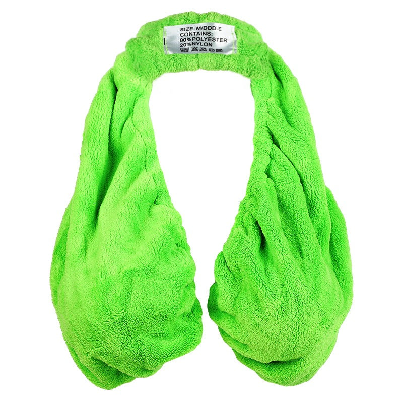 Bra Top Bath Towel Hanging Neck Breathable Women Bra Top Style Sweat Absorbent