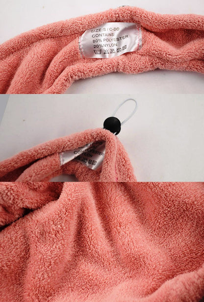 Bra Top Bath Towel Hanging Neck Breathable Women Bra Top Style Sweat Absorbent