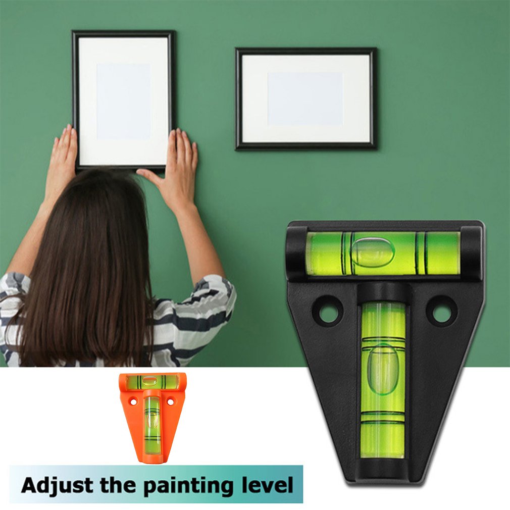 RV Caravan Spirit Level Triangle T-Type Camper Leveling Plastic Measuring Gauge