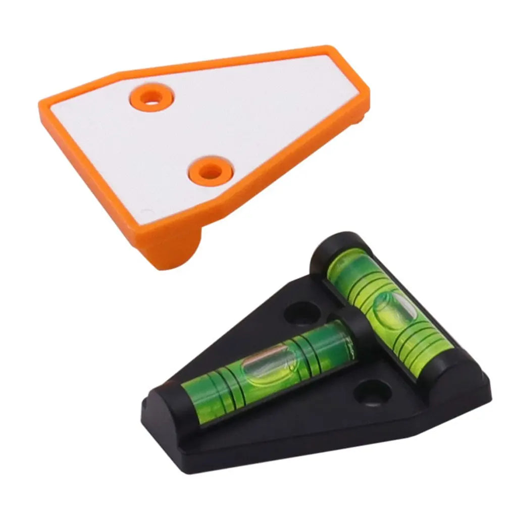 RV Caravan Spirit Level Triangle T-Type Camper Leveling Plastic Measuring Gauge