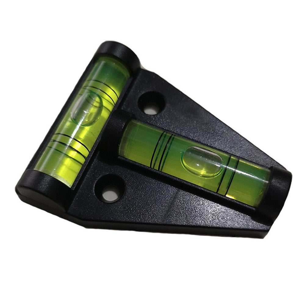 RV Caravan Spirit Level Triangle T-Type Camper Leveling Plastic Measuring Gauge