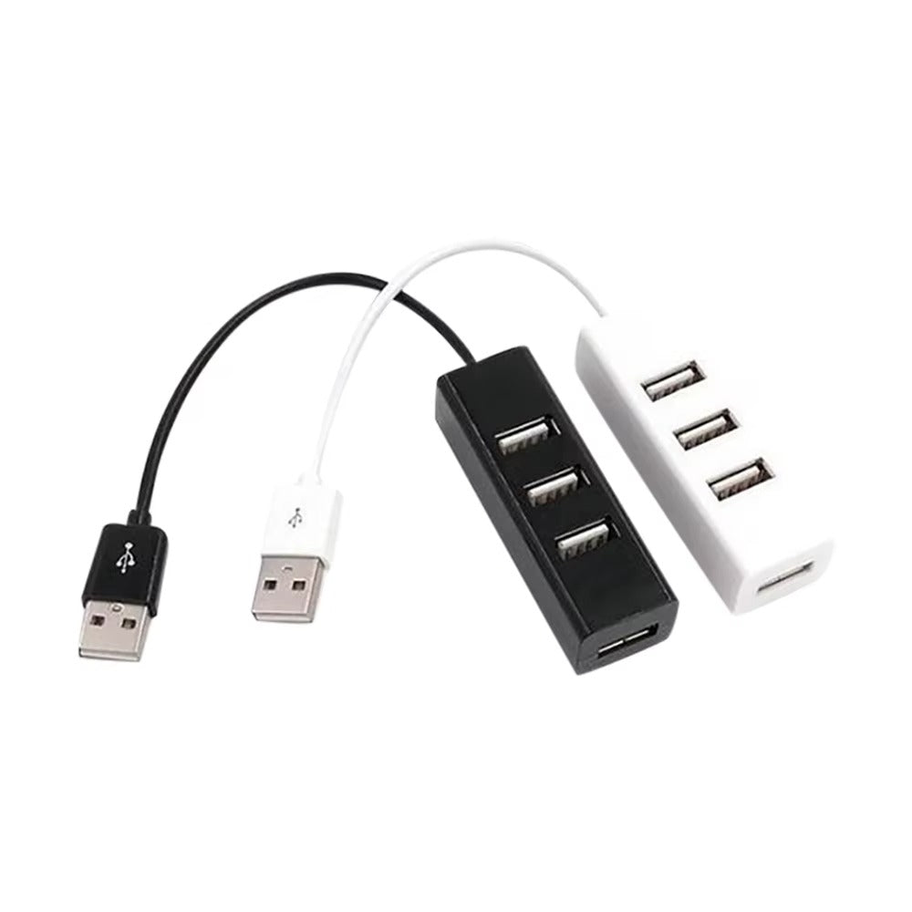 High Speed 4 Port USB Hub 2.0 USB Cable Divider Charger Extension Cables USB Splitter Adapter for PC Computer Accessories
