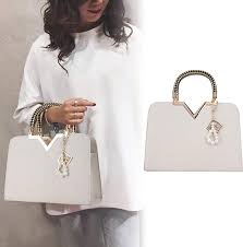 Shoulder Handbag Stylish PU Leather Handbag for women