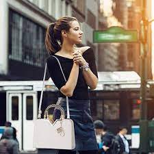 Shoulder Handbag Stylish PU Leather Handbag for women