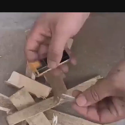 60pcs Fire Starter Sticks Portable Waxed Tinder Fire Lighters for Camping Hiking