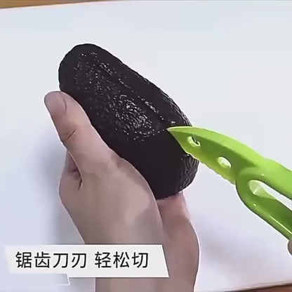 Avocado Slicer and Decanter Shea Corer Pulp Separator Kitchen Tool