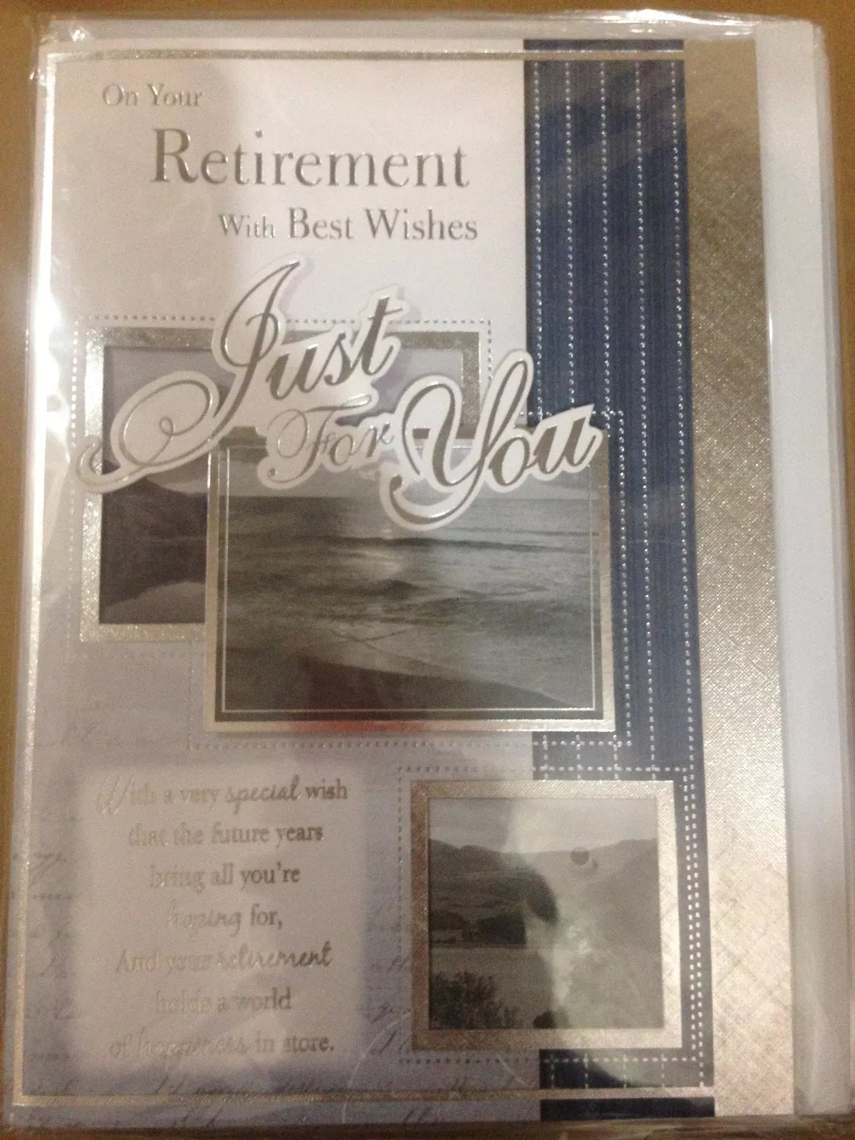 Best Wishes Card ON YOUR RETIREMENT JUST FOR YOU Greeting Cards