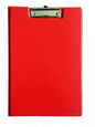 Red Clipboard A4 Fold over Clipboard Office Document Storage Paper Holder