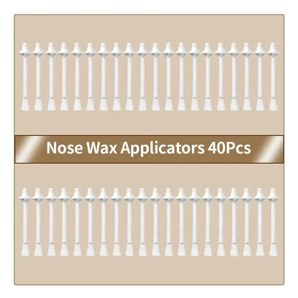 Nose Wax Applicators Sticks for Painless Hair Removal – Safe Tool for Men Women