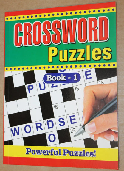 CROSSWORD Puzzles BOOK 1 , Power full Puzzles