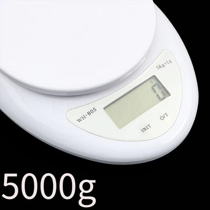 LCD digital kitchen scales electronic cooking food weigh measuring scale 1g-5kg