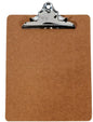 Clipboard Bright Nickel A4 Wooden Document holder Paper Holder 9x12" inch