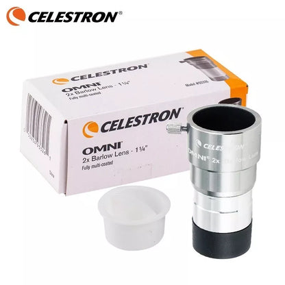 Celestron Omni 2x Barlow Lens 1.25", 52-Degree Field of View Fully multi-coated UK seller