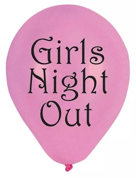 Pink Balloon girls night out Light up Balloon illoom balloons pack of 5 Balloons