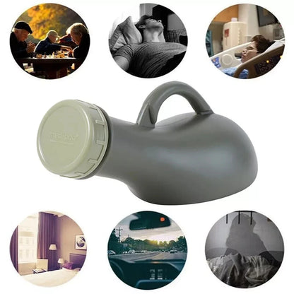 Urine Bottle 1000ml Female Male Portable Medical Urinal Toilet Camping Travel.