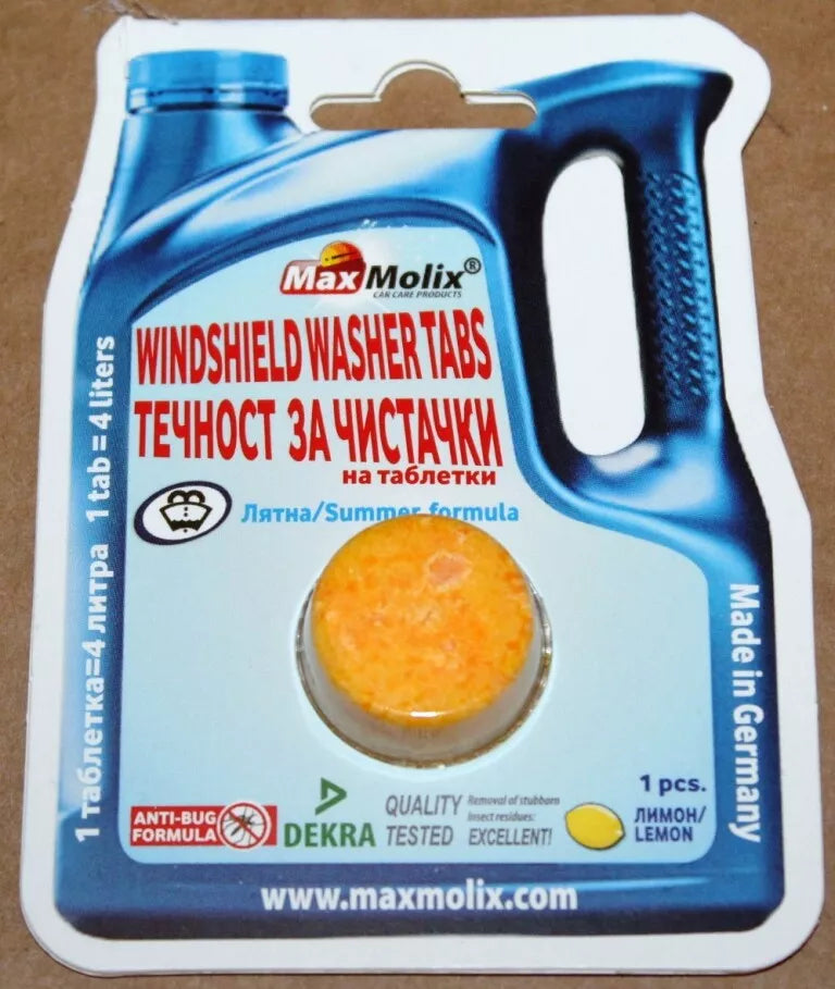 Windscreen Washer 1 x Tablet Makes 4 Liters Wind screen Washer Fluid See Descrip