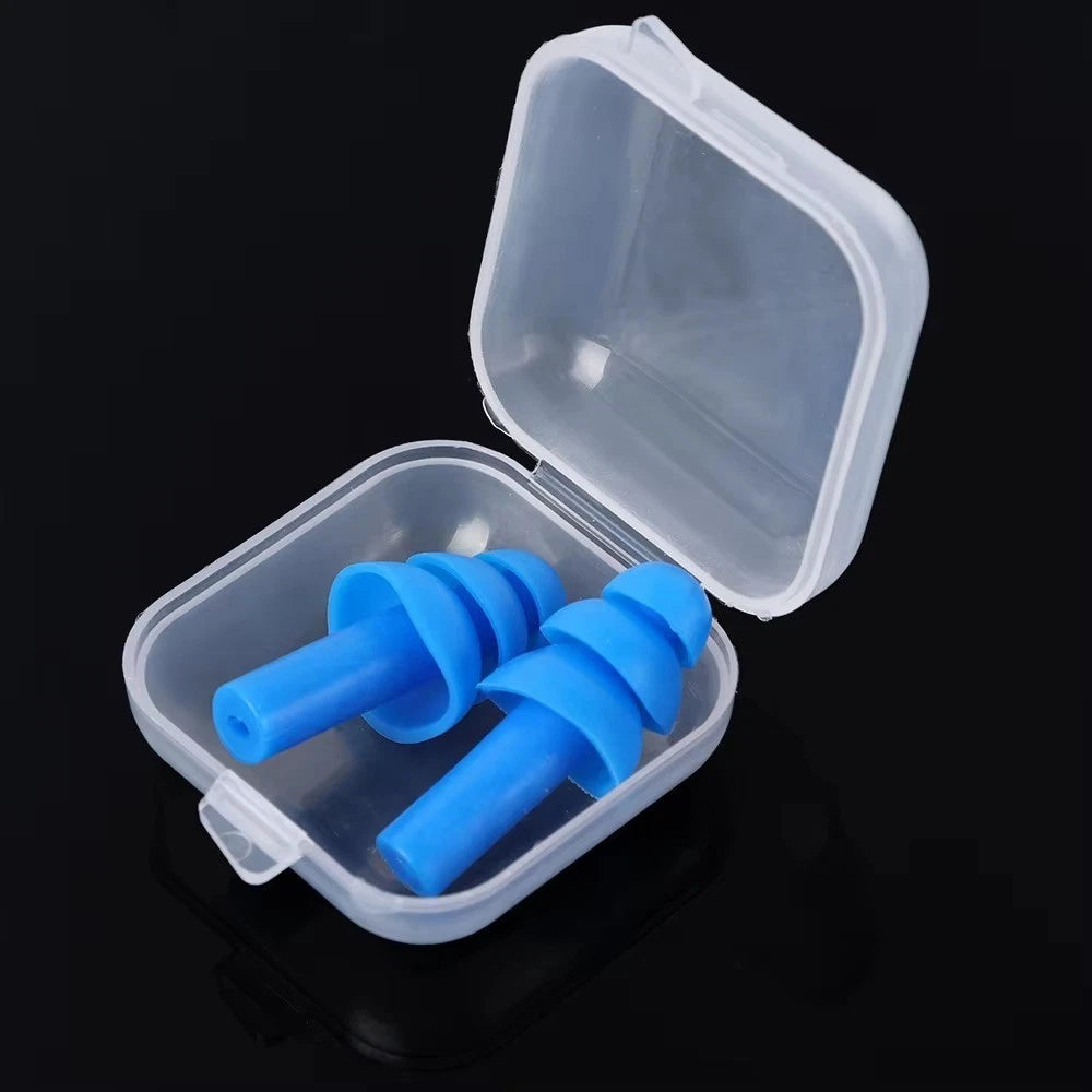 Ear Plugs Noise Cancelling Soft & Reusable 3 Layer Earplug for Sleep Swim & work