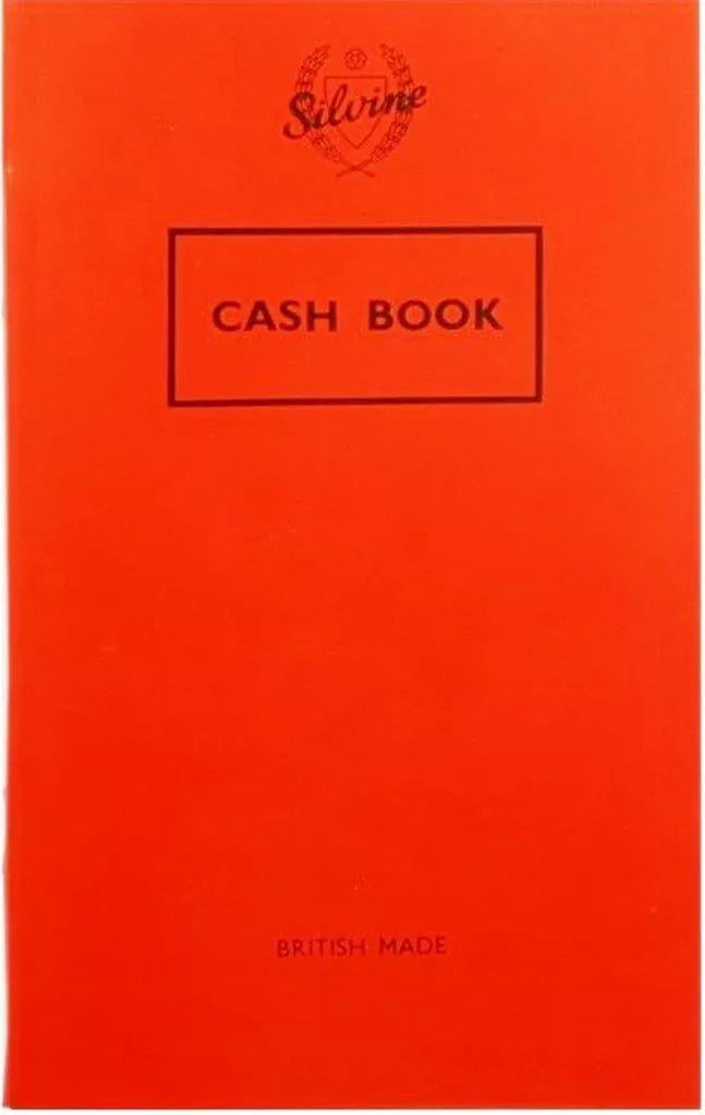 Cash Book 72 Pages size 159x95mm 5 x Plain Cash Book