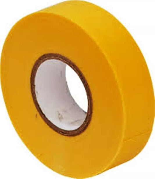 ELECTRICAL PVC TAPE 1 ROLL YELLOW FLAME RETARDANT INSULATION INSULATING TAPE