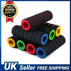 2 x Soft Hand Grips Bike Handlebar Handle Hand Grips BMX MTB Mountain Bicycle Scooter