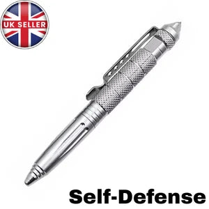 Tactical Pen Office Emergency Glass Breaker , Multi Functional Tactical Pen High Quality Steel Anti Skid Portable Self Defense Pen Aluminum Glass Breaker Survival Tool