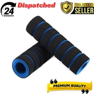 2 x Soft Hand Grips Bike Handlebar Handle Hand Grips BMX MTB Mountain Bicycle Scooter