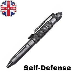 Tactical Pen Office Emergency Glass Breaker , Multi Functional Tactical Pen High Quality Steel Anti Skid Portable Self Defense Pen Aluminum Glass Breaker Survival Tool