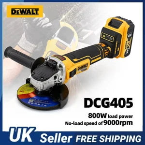 DEWALT DCG405 125mm Flat Head Angle Grinder Bare Tool 20V Brushless no batteries