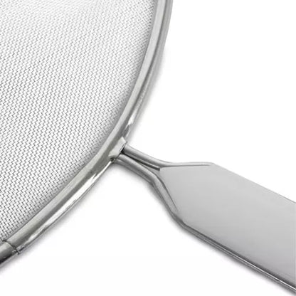 29cm Splatter Mesh Guard Metal Steel Cover Screen with Handle for Frying Pans