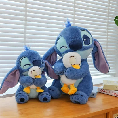 Lilo & Stitch duck Plush Stuffed -Doll Stuffed Sleeping pillow Toy 30cm