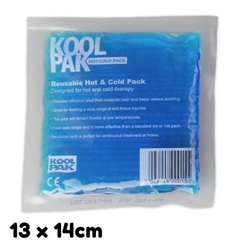 Koolpak Reusable Hot Cold Pack 1 x Small Pack 13 x 14cm